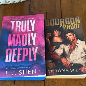 Truly Madly Deeply & Bourbon & Proof Paperback Book Lot
